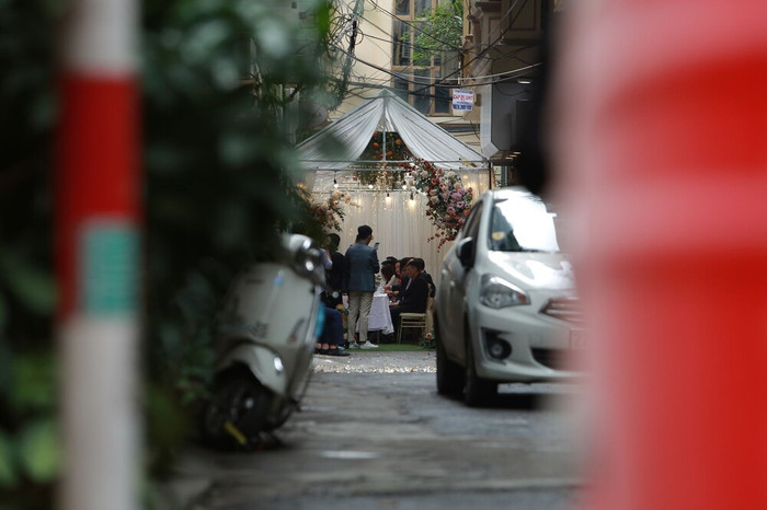 Buổi lễ ăn hỏi của Xuân Trường - Nhuệ Giang tại Hà Nội