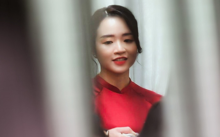 Nhuệ Giang đẹp dịu dàng trong lễ ăn hỏi với Xuân Trường Ảnh 2