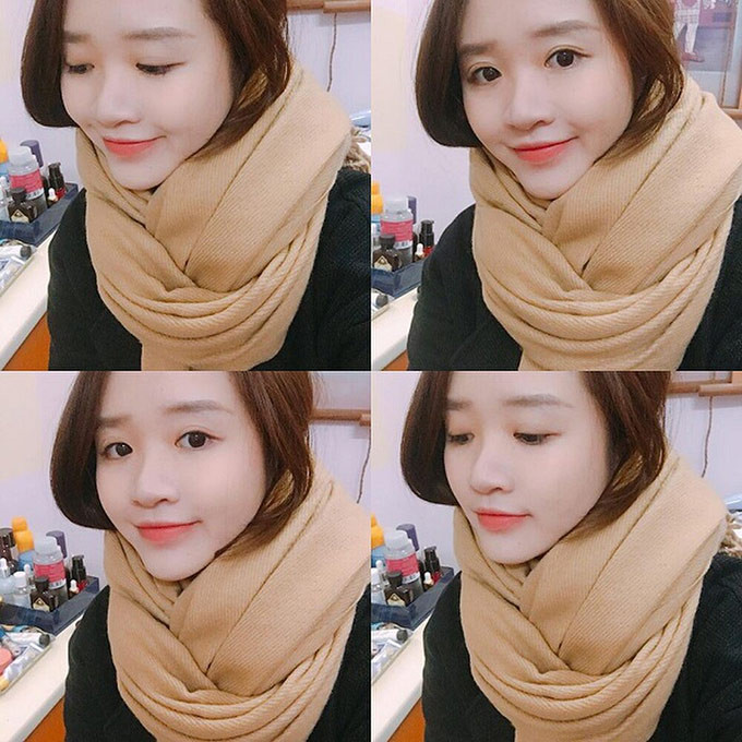 Nhuệ Giang sở hữu nhan sắc được đánh giá là khá ưa nhìn với khuôn mặt trái xoan, cặp mắt to tròn và làn da trắng muốt. Ảnh: Internet)