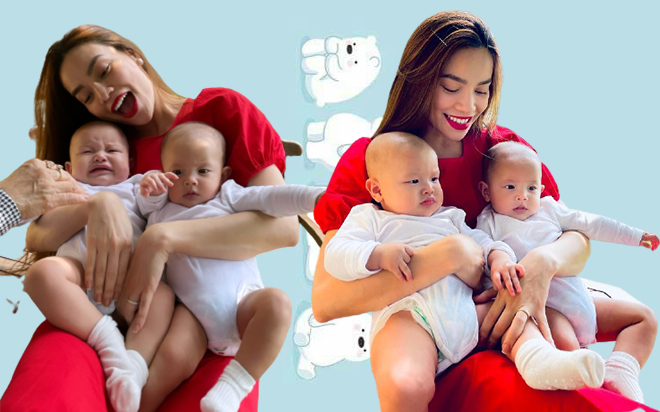 'Bé út' Leon cau có khó chịu, Lisa xinh xắn lại hợp tác thế này bảo sao Hà Hồ không cưng yêu quá đỗi! Ảnh 2