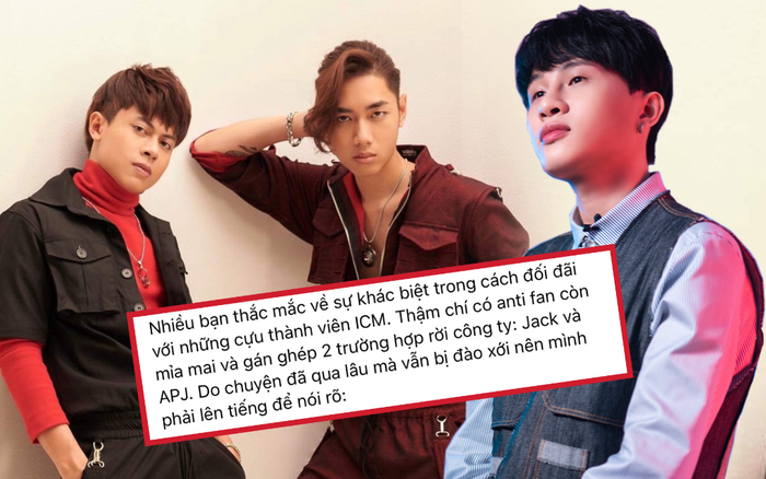 K-ICM nhắc thẳng tên Jack trên trang cá nhân, làm rõ nghi vấn thiên vị APJ khi rời công ty Ảnh 2