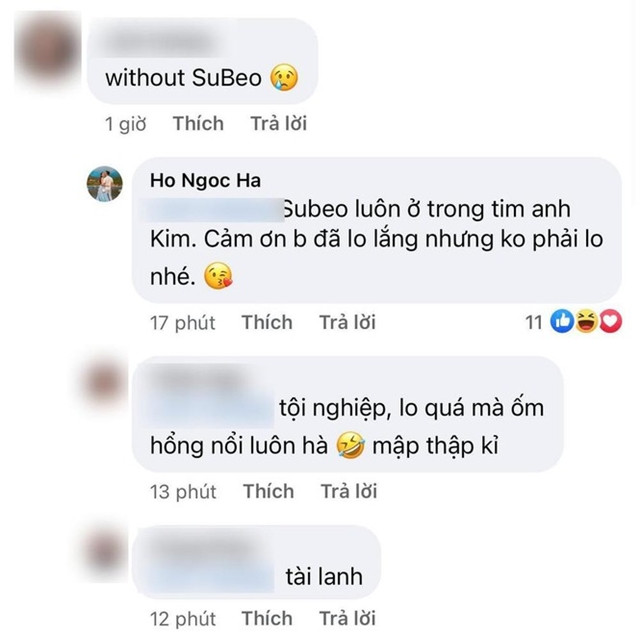 Không chỉ thay lời giải thích lý do Subeo vắng mặt trong ảnh mà Hà Hồ còn “chặn lời” những ai có ý định chia rẽ tình cảm gia đình mình.