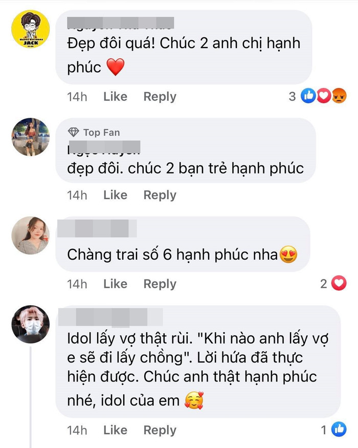 Fan chúc phúc cho tiền vệ HAGL và bạn gái