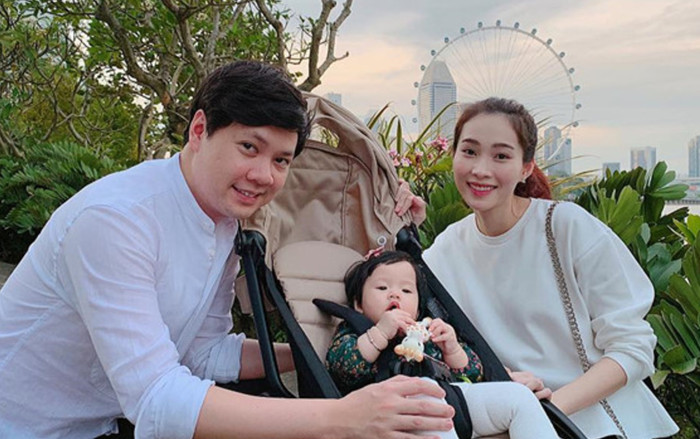 Mỗi lần đăng ảnh vợ con, chồng Đặng Thu Thảo đều khiến dân tình phì cười Ảnh 2