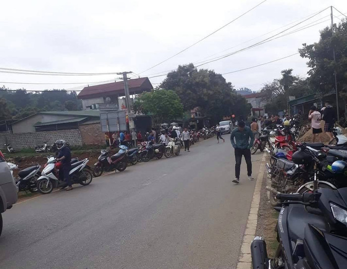 Khu vực xảy ra vụ án mạng.