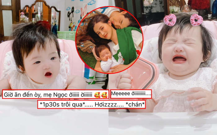 Đông Nhi 'chán ngán' vì con gái Winnie ham ăn: Biểu cảm 'nhất quyết no bụng' đáng yêu hết nấc! Ảnh 2