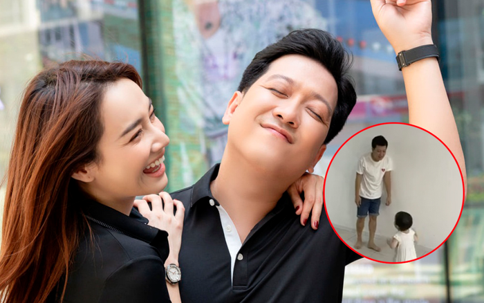 Công chúa nhà Nhã Phương phổng phao, ông bố nghiện con Trường Giang tập thể dục cực vui với bé Destiny Ảnh 2