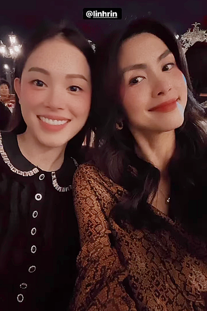 Linh Rin và Hà Tăng lần đầu selfie cùng nhau, dân mạng xuýt xoa: Chuẩn thần thái con dâu hào môn! Ảnh 9