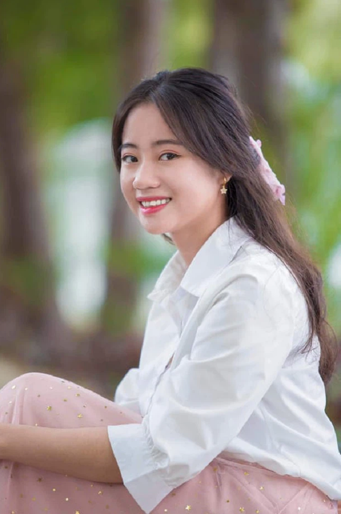 Cô gái trẻ đến từ ĐH Tôn Đức Thắng chính là nguồn cảm hứng vô tận cho các bạn trẻ. Ảnh: Cận Nguyễn