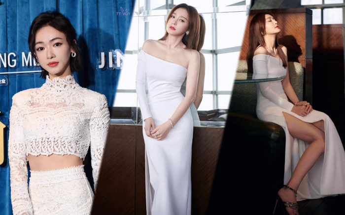 Phú sát hoàng hậu 'Tần Lam' ăn đứt Ngụy Anh Lạc khi diện váy vóc ôm sát body Ảnh 2
