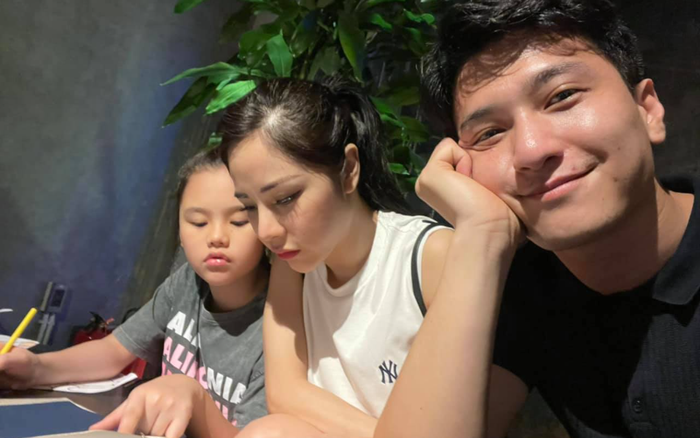 Huỳnh Anh thân thiết với con gái riêng của vợ hơn tuổi Lan Phương khiến fan ấm lòng Ảnh 2