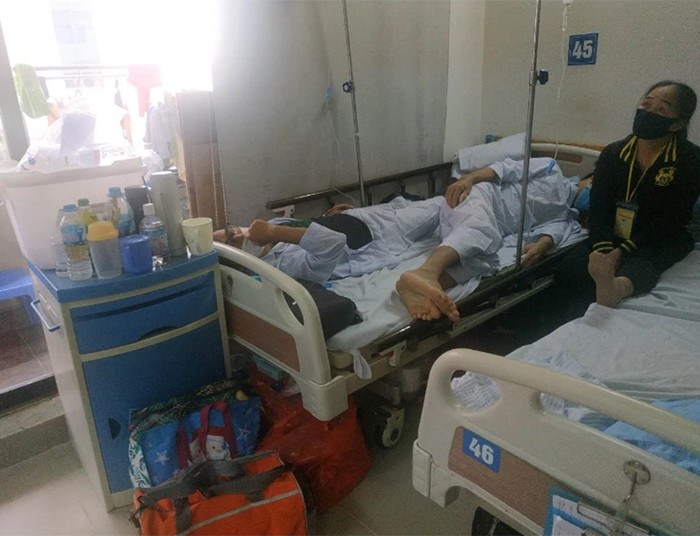 Tạm gác lại bao ước mơ, hoài bão, Hường 'làm bạn' với giường bệnh sau khi phát hiện căn bệnh ung thư