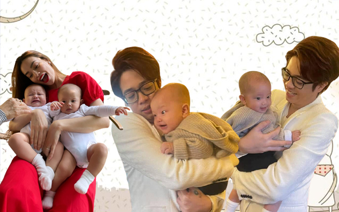 Lisa - Leon nhà Hà Hồ vui vẻ ra mặt khi được gặp 'chú đẹp trai' Bùi Anh Tuấn Ảnh 2