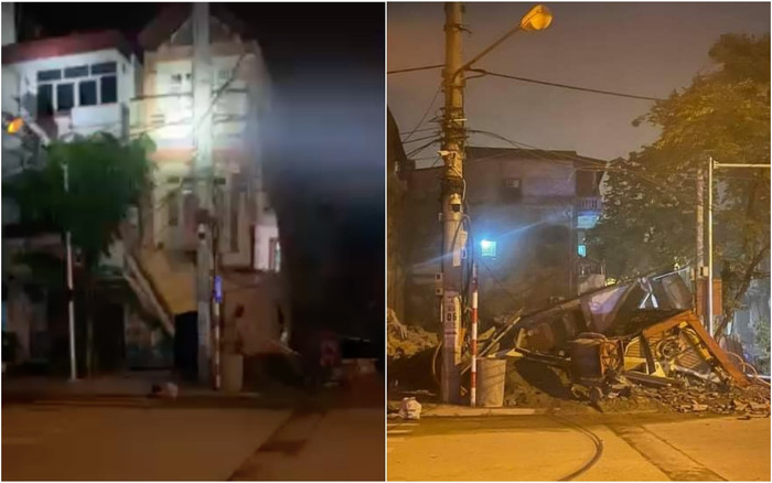 Đào móng xây nhà khiến nhà 3 tầng bên cạnh đổ sập trong đêm: Cụ bà may mắn thoát nạn Ảnh 2