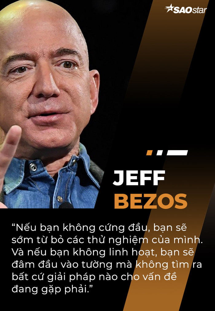 10 câu nói truyền cảm hứng của tỷ phú giàu nhất thế giới Jeff Bezos Ảnh 8