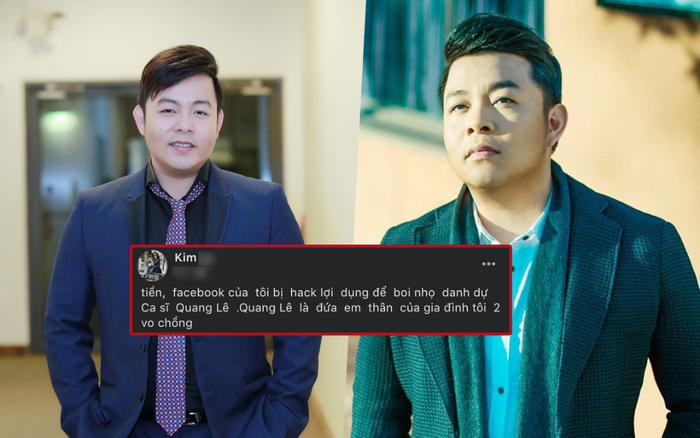 Người tố Quang Lê nợ nần lên tiếng đính chính: 'Tài khoản của tôi bị hack, lợi dụng bôi nhọ người khác' Ảnh 2