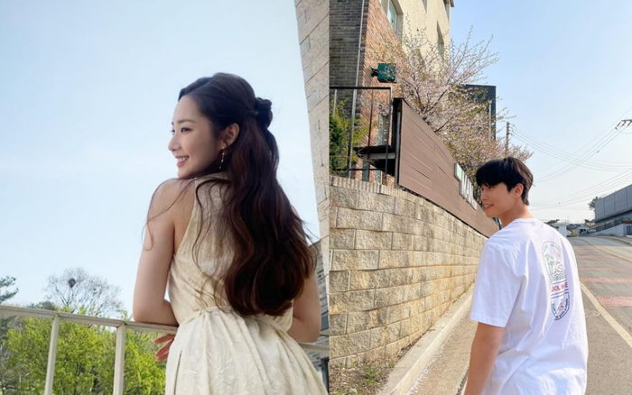 Park Min Young khoe ảnh trẻ trung như gái đôi mươi, động thái của Park Seo Joon sau đó khiến fan vỡ òa Ảnh 2