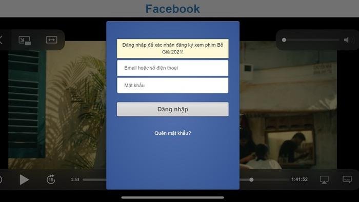 Mời gọi xem Bố Già bản 'Full HD', chiêu trò mới để đánh cắp tài khoản Facebook Ảnh 2