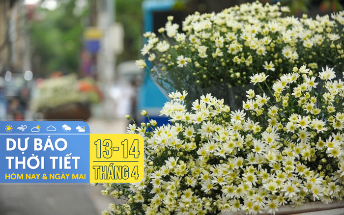 Dự báo thời tiết hôm nay và ngày mai 14/4: TPHCM có mưa rào và mưa dông rải rác, Hà Nội tăng nhiệt nhẹ Ảnh 2