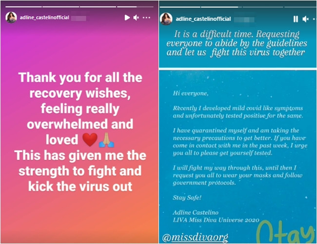 Adline Castelino - Mỹ nhân Châu Á đầu tiên tại hành trình Miss Universe có kết quả dương tính.&nbsp;