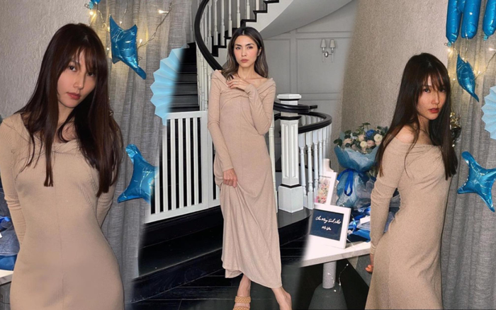 Đụng váy với Diễm My 9x, Hà Tăng lộ thân hình gầy guộc kém hấp dẫn hơn hẳn Ảnh 2