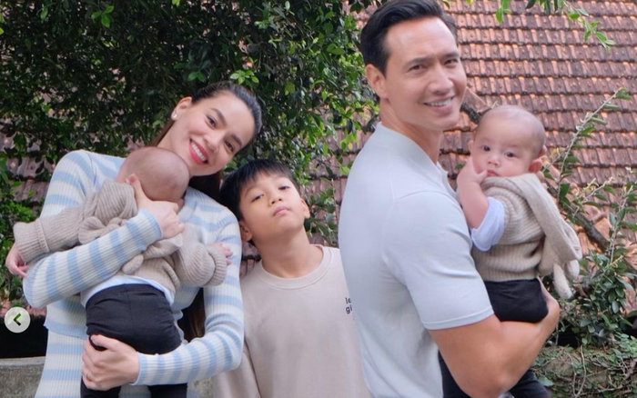 Hà Hồ 'than thở' để có ảnh gia đình 'khó muốn xỉu', lý do là vì con trai cả Subeo Ảnh 2