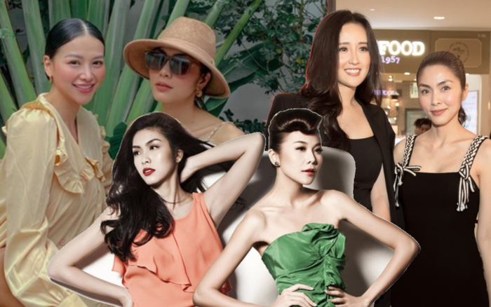 Những lần đọ sắc 'một chín một mười' của Tăng Thanh Hà cùng các nàng hậu Việt Ảnh 2