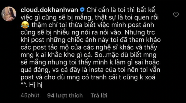 Toàn bộ màn đáp trả của Khánh Vân về những tranh cãi