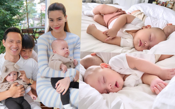 Cặp sinh đôi Lisa - Leon lộ khoảnh khắc giống hệt nhau: Cưng xỉu bảo sao có đến 162 nghìn fan! Ảnh 2