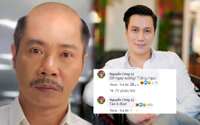 Đăng ảnh Công Lý hói đầu, Việt Anh liền bị chính chủ mắng xối xả Ảnh 2