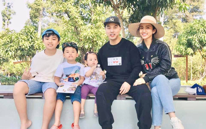 Vợ Ưng Hoàng Phúc lên tiếng khi bị nói thương con riêng hơn con chung Ảnh 2