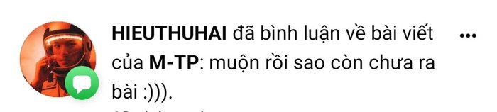 Đâu chỉ có fan, HIEUTHUHAI (King of Rap) cũng 'hóng' Sơn Tùng ra bài mới thế này đây Ảnh 4