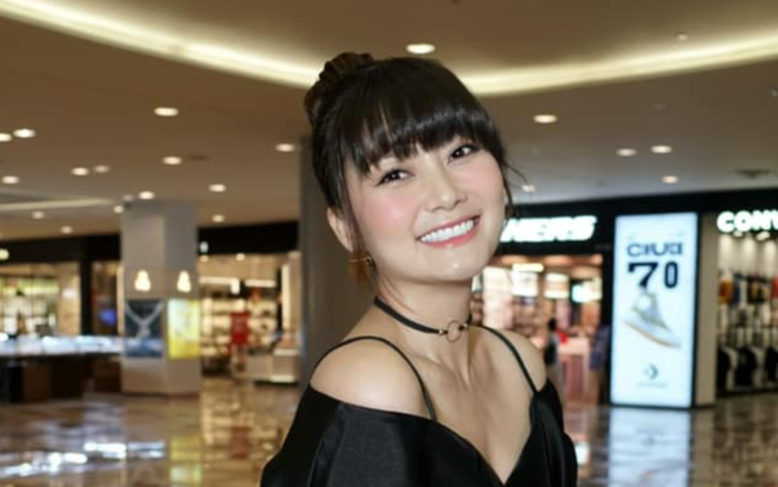 Bị chê tơi bời vì đội tóc mái giả, Ngọc Lan vội vàng đăng clip giải thích Ảnh 2