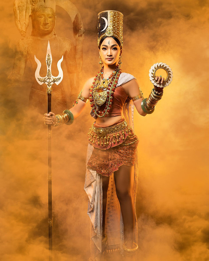 National Costume chính thức của Campuchia tại Miss Universe 2020.