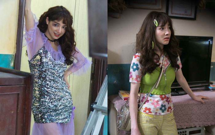 Nhã Phương hi sinh hết mình khi đóng phim, cân trọn style nửa mùa sến súa khiến fan 'đã mắt' Ảnh 2