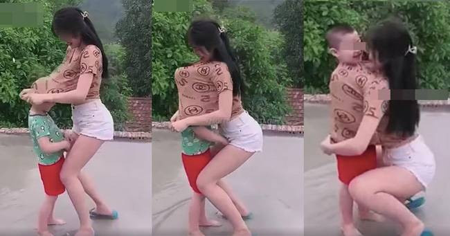 Đoạn clip khiến nhiều người cảm thấy vô cùng bức xúc trước trò đùa của cô gái trẻ