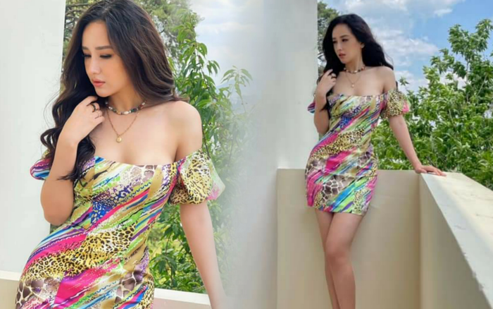 Mai Phương Thúy tiếp tục làm fan 'mát mắt' khi khoe vòng 1 tràn viền với váy hoa rực rỡ Ảnh 2