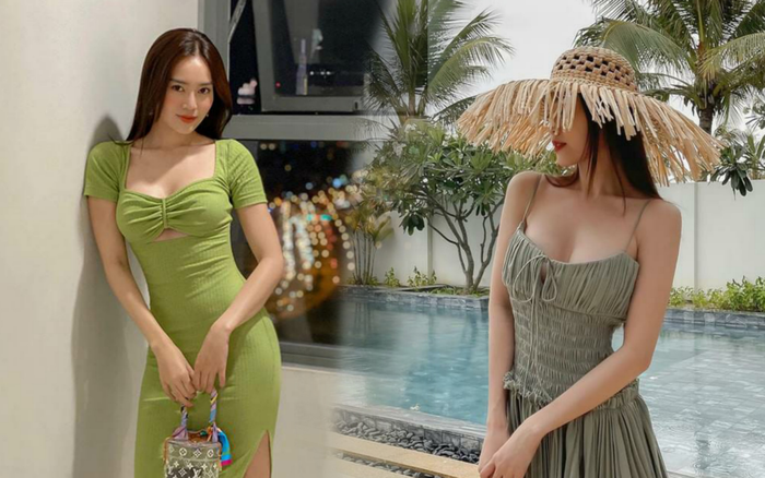 Ninh Dương Lan Ngọc diện đồ khoe thềm ngực nõn nà, bắt đúng trend với gam màu 'chanh sả' Ảnh 2