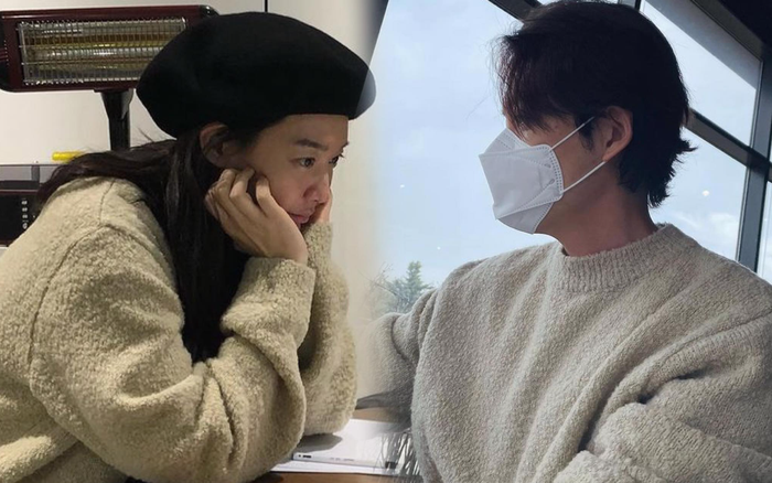 Độc quyền: Lộ loạt ảnh hẹn hò, diện đồ đôi của Shin Min Ah - Kim Woo Bin trước 'hôn lễ thế kỷ' Ảnh 2