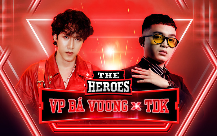 VP Bá Vương là chiến binh thứ 10 cùng Producer TDK tham chiến The Heroes - Thần tượng đối thần tượng Ảnh 2