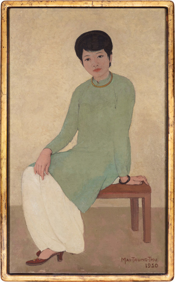 Bức tranh Chân dung Madam Phương. Ảnh: SOTHEBY'S