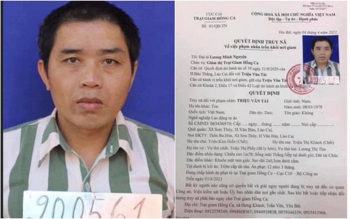 Phát lệnh truy nã, huy động hàng trăm cảnh sát truy bắt phạm nhân vượt ngục ở Yên Bái Ảnh 2