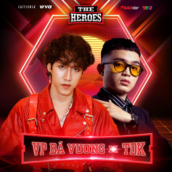 VP Bá Vương cũng thể hiện sự tin tưởng của mình đối với producer sẽ cùng mình chinh chiến tại chương trình The Heroes năm nay là TDK.