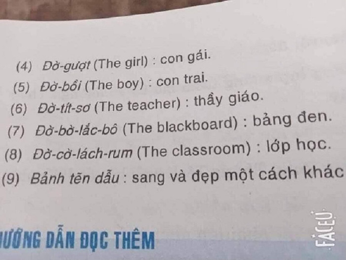 Màn phiên âm tiếng Anh sang tiếng Việt khiến CĐM cười ngất, đến dân chuyên Anh cũng phải 'khóc thét' Ảnh 1