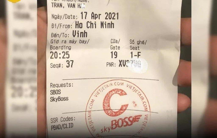 Chiếc vé của anh Hải