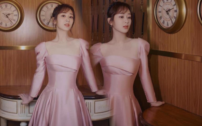 Dương Tử tiếp tục gây chú ý khi diện váy màu hồng khoe xương quai xanh Ảnh 2