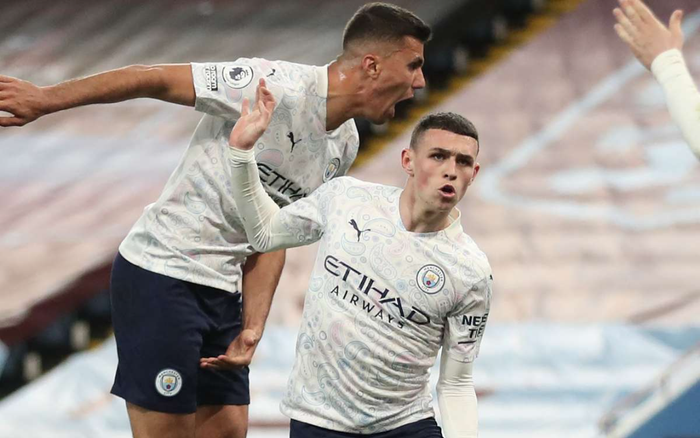 Man City lội ngược dòng trước Aston Villa, nâng cách biệt với MU lên 11 điểm Ảnh 2