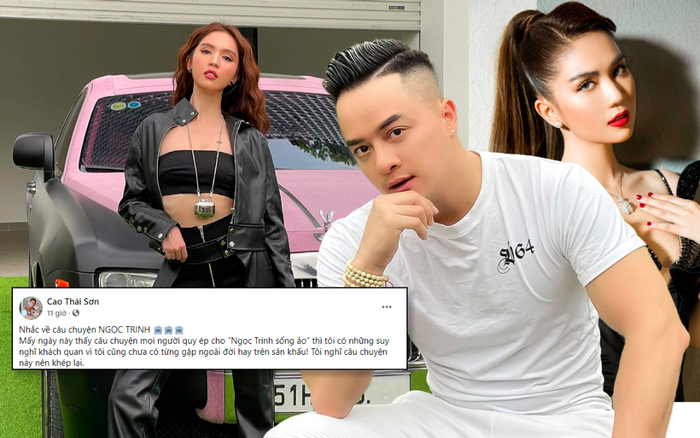 Cao Thái Sơn lên tiếng bênh vực Ngọc Trinh giữa ồn ào 'Khoe gì là chuyện của cô ấy' Ảnh 2