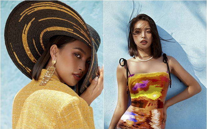 Tiểu Vy đốt cháy ngày hè bằng bộ ảnh đa sắc màu: 6 tháng kết thúc nhiệm kì đã bung lụa xuất thần Ảnh 2