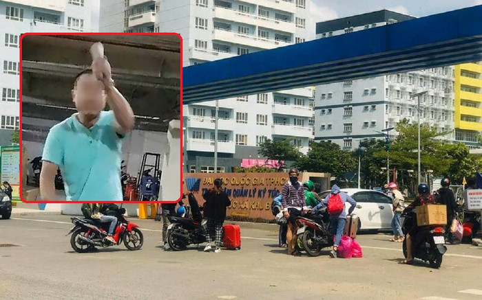 Nam nhân viên giữ xe bị tố chửi bới, 'dọa giết' sinh viên sẽ không được làm việc tại KTX ĐHQG TP.HCM Ảnh 2